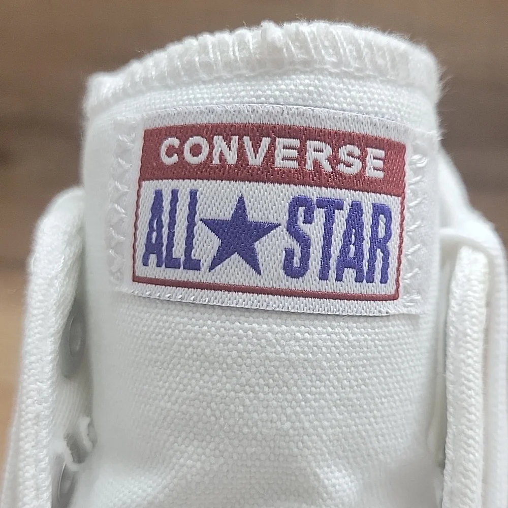 Converse All Star White Canvas Sneakers